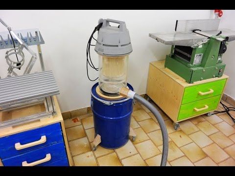 Zyklon- Sauger bauen | Späneabsaugung bauen | Fliehkraftabscheider | DIY | Absauganlage
