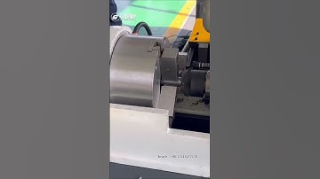 hydraulic single head pipe chamfering machine with 3 jaws for end finishing