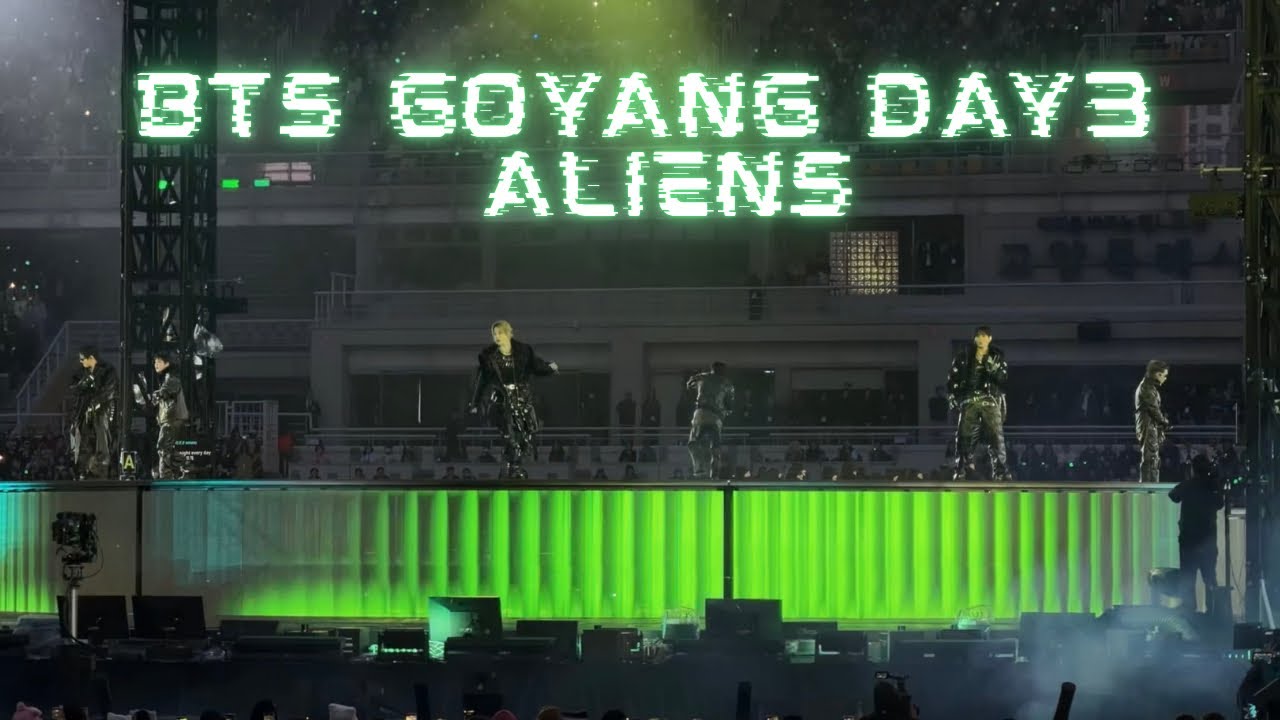 260412 BTS - Aliens | BTS WORLD TOUR CONCERT ‘ARIRANG’ IN GOYANG Day3 ...