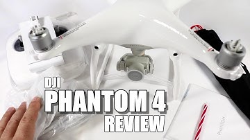 DJI PHANTOM 4 Review - Part 2 - [Inspection, Setup & Accessories]