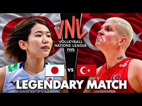 Japan gegen Türkiye | Dramatisches Volleyballspiel, das die Welt schockierte !!!