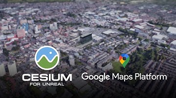 Cesium Unreal Google Maps Plataform