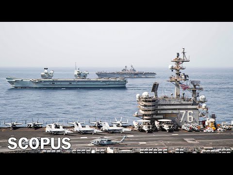 US and British aircraft carriers respond to Houthi attacks in the Red Sea