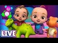 Are You Sleeping? & Many More Baby Songs & 3D Nursery Rhymes by ChuChu TV – LIVE Stream