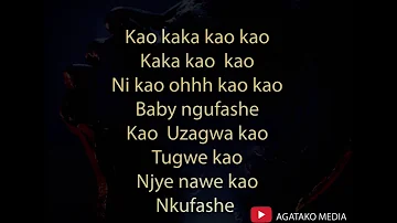 KAO by KEVIN KADE [KARAOKE VERSION] Rwandan music