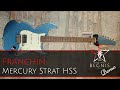 DEMO - FRANCHIN MERCURY HSS Stratocaster in Suhr Hombre "BrownFace" Head