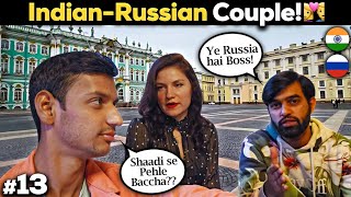 Is Russia Good to Settle? Meeting an Indian-Russian Couple in Saint Petersburg 🇷🇺
