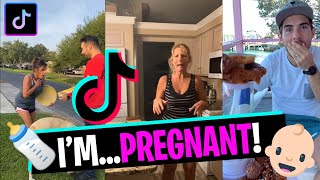 BEST TikTok Pregnancy Announcements 2020 | Top family reactions