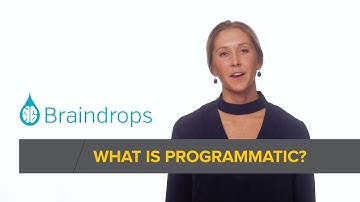 Braindrops: What Is Programmatic Advertising?