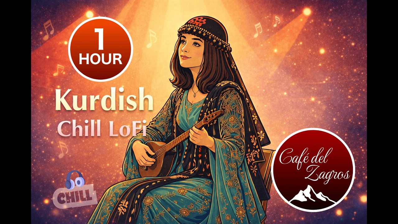 Kurdish Chill LoFi Music – 1 Hour Relaxing Lounge & Study Beats