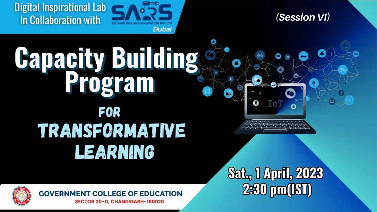 Capacity Building Program for Transformative Learning- Session VI - YouTube