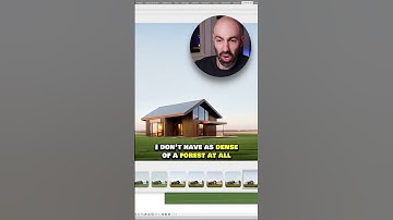 Using models and materials to "guide" AI rendering in #revit ... #shorts