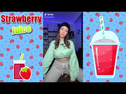 Kiyafet Değiştirme Akımı TİKTOK #1 Strawberry Juice
