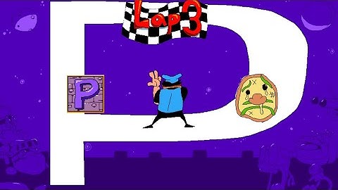 Pizza Tower  -  John Gutter Lap 3 - P  Rank