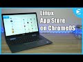 How to get linux app store on chromebook