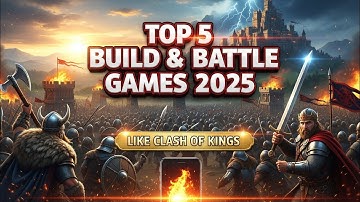 Top 5 Best New Build and Battle Games Like Clash Of Kings 2025 (Android/IOS)