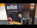 UNBOXING AND TESTING THE BRAUN IDENTITY COLLECTION SPIN JUICER