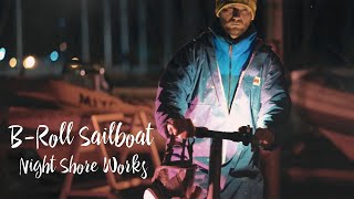 Short B-roll sailboat shore works. Part 2. Shot on Sony a7iii.
