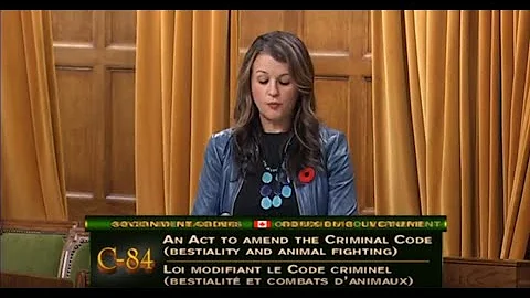 MP Julie Dzerowicz speaks about Animal Rights