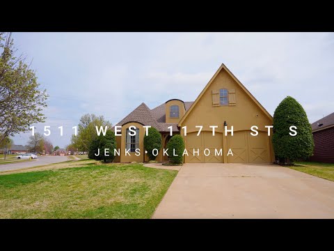 1511 West 117th St, I Jenks, OK home video tour