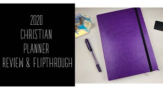 2020 CHRISTIAN PLANNER REVIEW & FLIPTHROUGH screenshot 1
