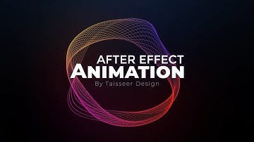Gradient Typography Animation in After Effects 2020 - (No Plugins Needed)