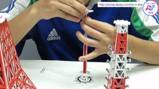 Tokyo Tower Japan 3D Puzzle Video demo tutorial now ready!