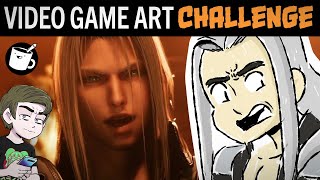 Video Game Sketch Artist Challenge (With Ross O'Donovan)