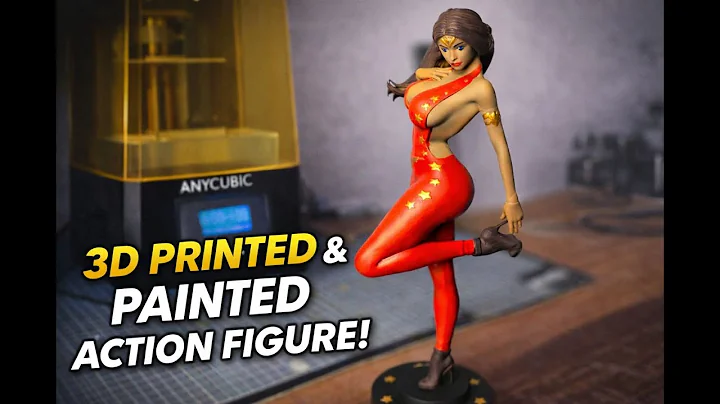 Painting a Figurine from Scratch Step by Step 3d printing
