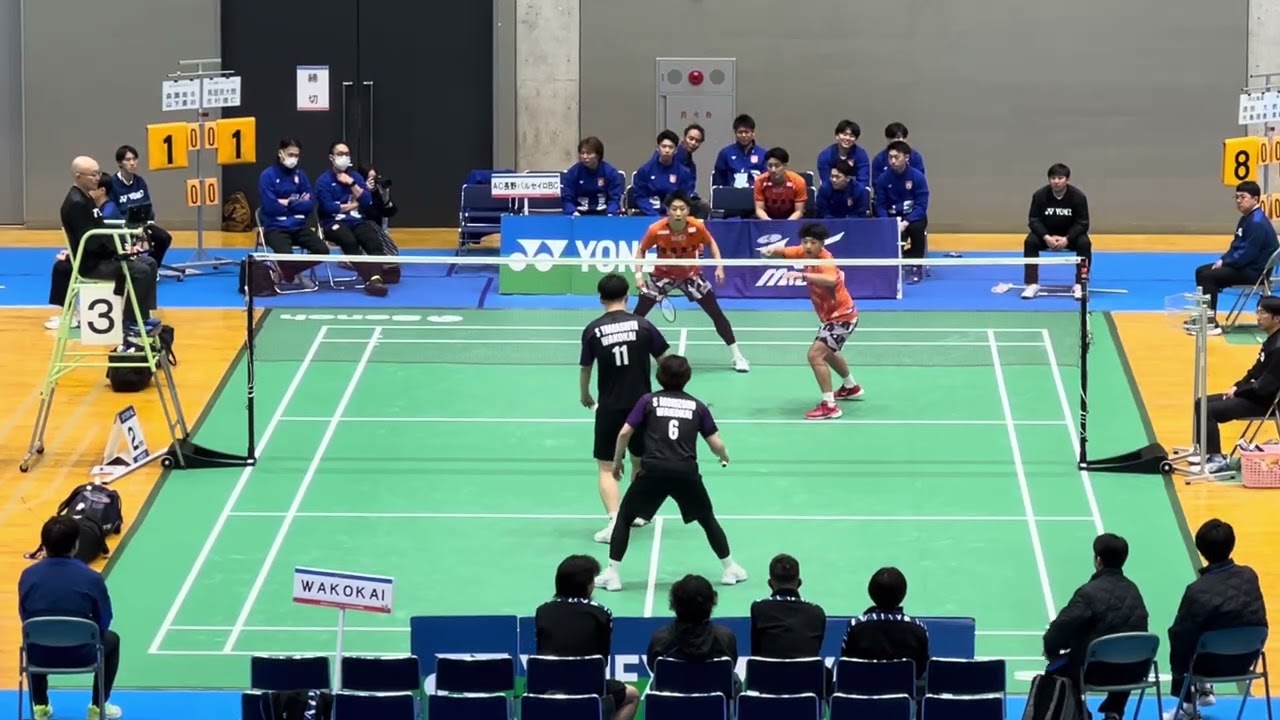 AC長野パルセイロBCvsWAKOKAI   SJリーグⅡ　黒石大会第二回戦　男子