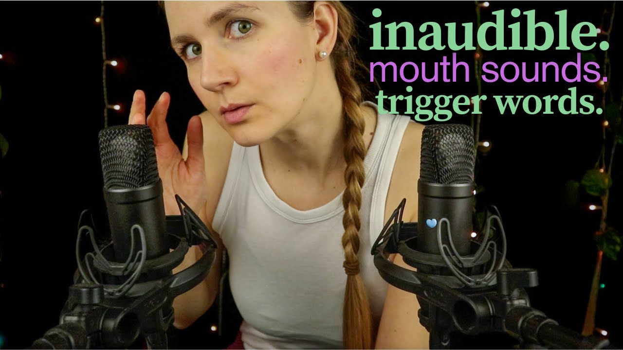 ASMR Inaudible Whisper You Can FEEL 🤯 + Trigger Words & Mouth Sounds
