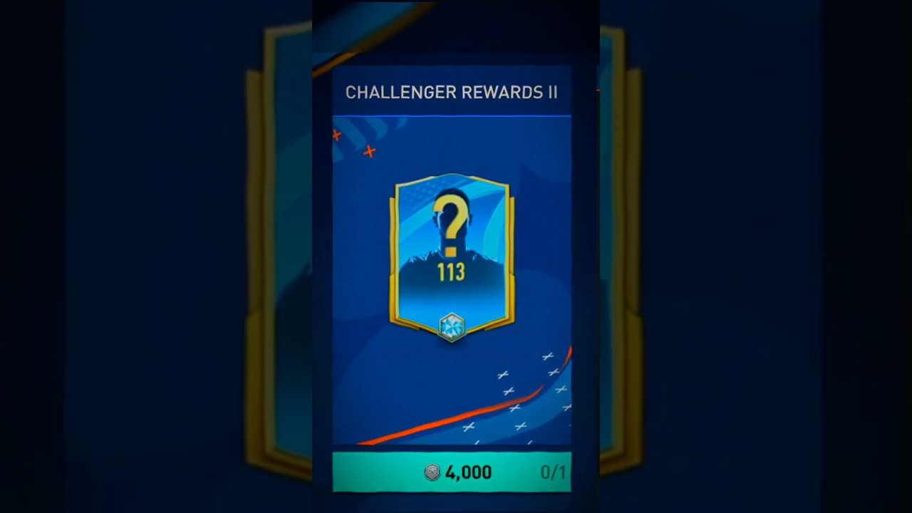 W OR L ?? 🤔🤔 |FIFA MOBILE CHALLENGER REWARD 113 OVR ☠️☠️