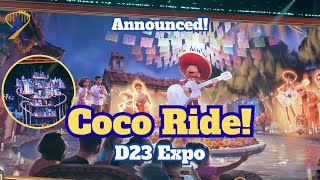 💀 BREAKING From D23: First-Ever Coco Ride Coming to Disney California Adventure! 🎸