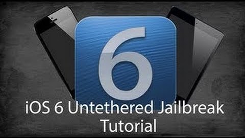 How to jailbreak iOS 6.0-6.1 untethered with evasi0n