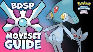 How to use AZELF! AZELF Moveset Guide! Pokemon Brilliant Diamond and Shining Pearl