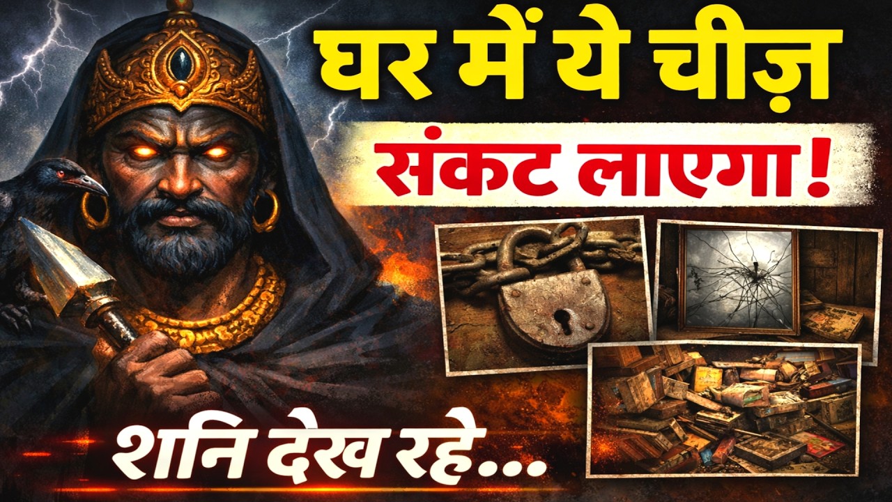 घर में ये एक चीज़ हो तो शनि देव की कृपा टिकती नहीं – सच्ची घटना से समझें @BhagwanBlessings 
