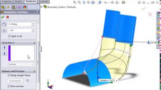 SolidWorks Surfacing 01 Surfacing   21 Boundary Surfaces