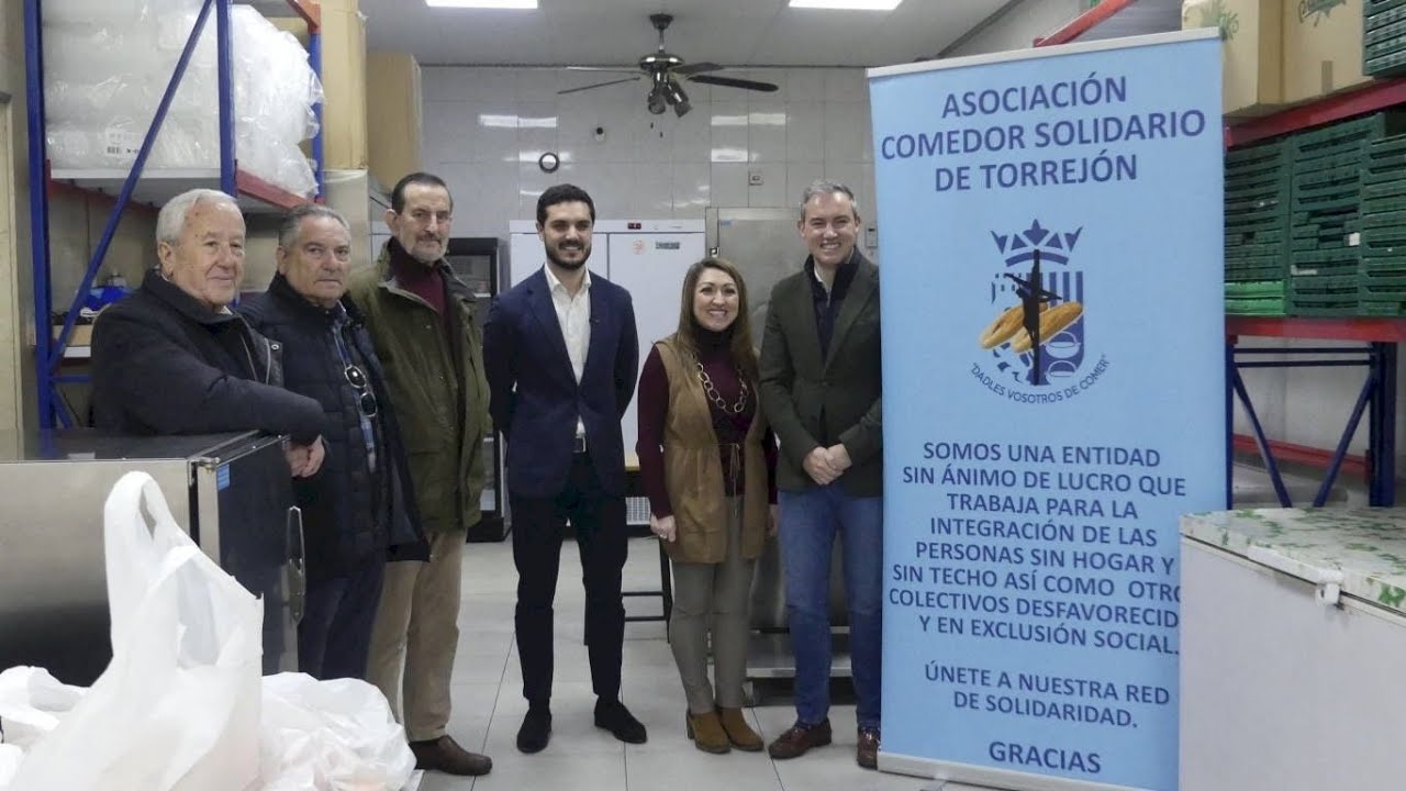 El Ayuntamiento aprueba una subvención de 117.000 euros para el Comedor Solidario de Torrejón