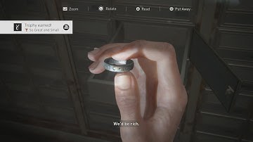 The Last of Us Part II - So Great and Small Trophy Guide (Engraved Ring Location) [4KHD]