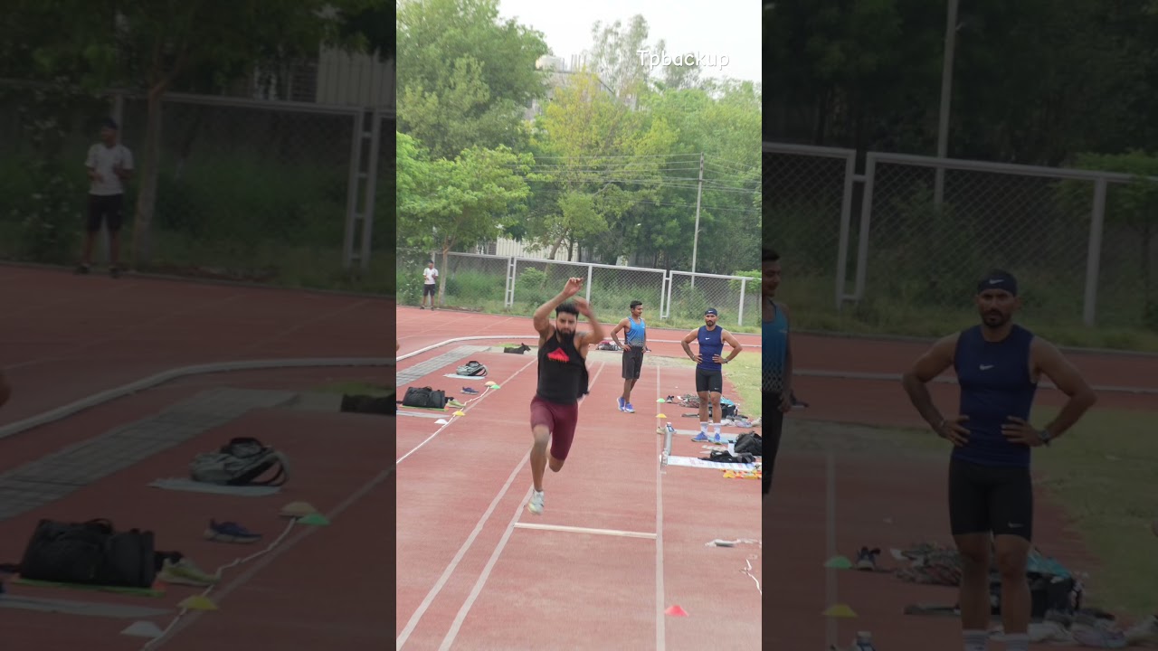 Triple jump international athlete arpinder singh 