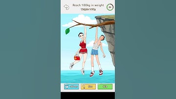 Tricky Mean   Brain puzzle   Level 5 Reach 100kg in weight#gameplay #walkthrough