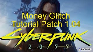 (COULD CORRUPT SAVE) Cyberpunk 2077: how to get Money and crafting material fast patch 1.05