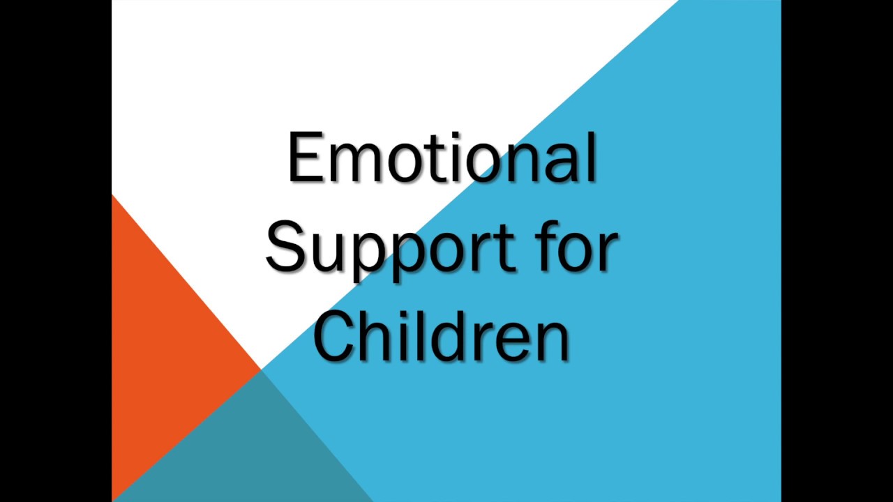 Emotional Support for Children