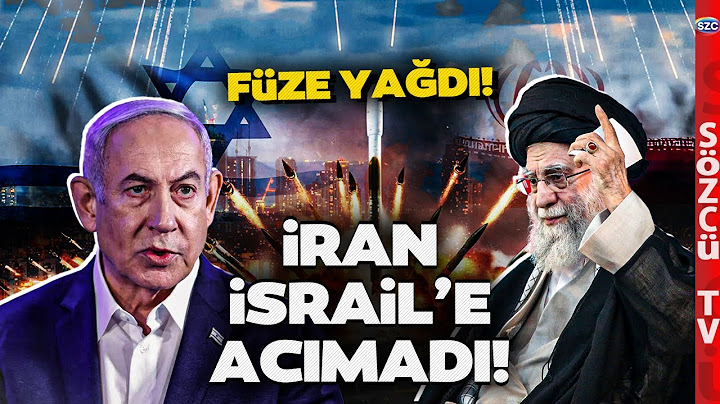 İran'ın Füzeleri Tel Aviv'i Yerle Bir Etti! İsrail'de Kırmızı Alarm! Netanyahu'nun Zor Anları