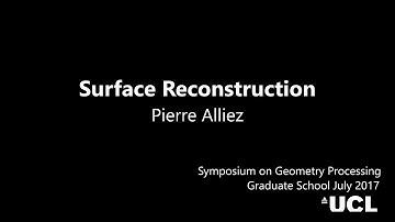 Surface Reconstruction