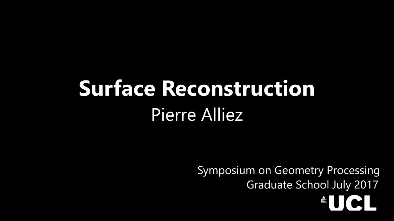 Surface Reconstruction
