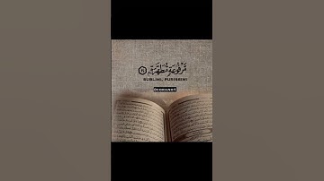 "كـَلَّآ إِنَّهَا تَذۡكِرَةٞ * فَمَن شَآءَ ذَكَرَهُۥ" |  تلاوة الشيخ محمد صديق المنشاوي رحمه الله