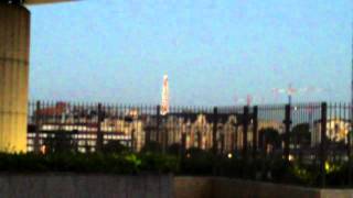 Watching the Eiffel Tower sparkle