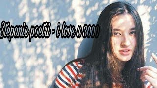 Stephanie poetri - i love you 3000 (lirik dan terjemahan)