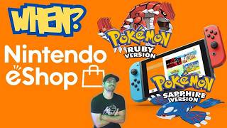 POKEMON RUBY AND SAPPHIRE ON THE ESHOP WHEN? screenshot 5